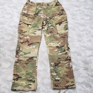 M&M Military Pants Womens 35 Long Green Camo Cargo Ripstop‎ Combat